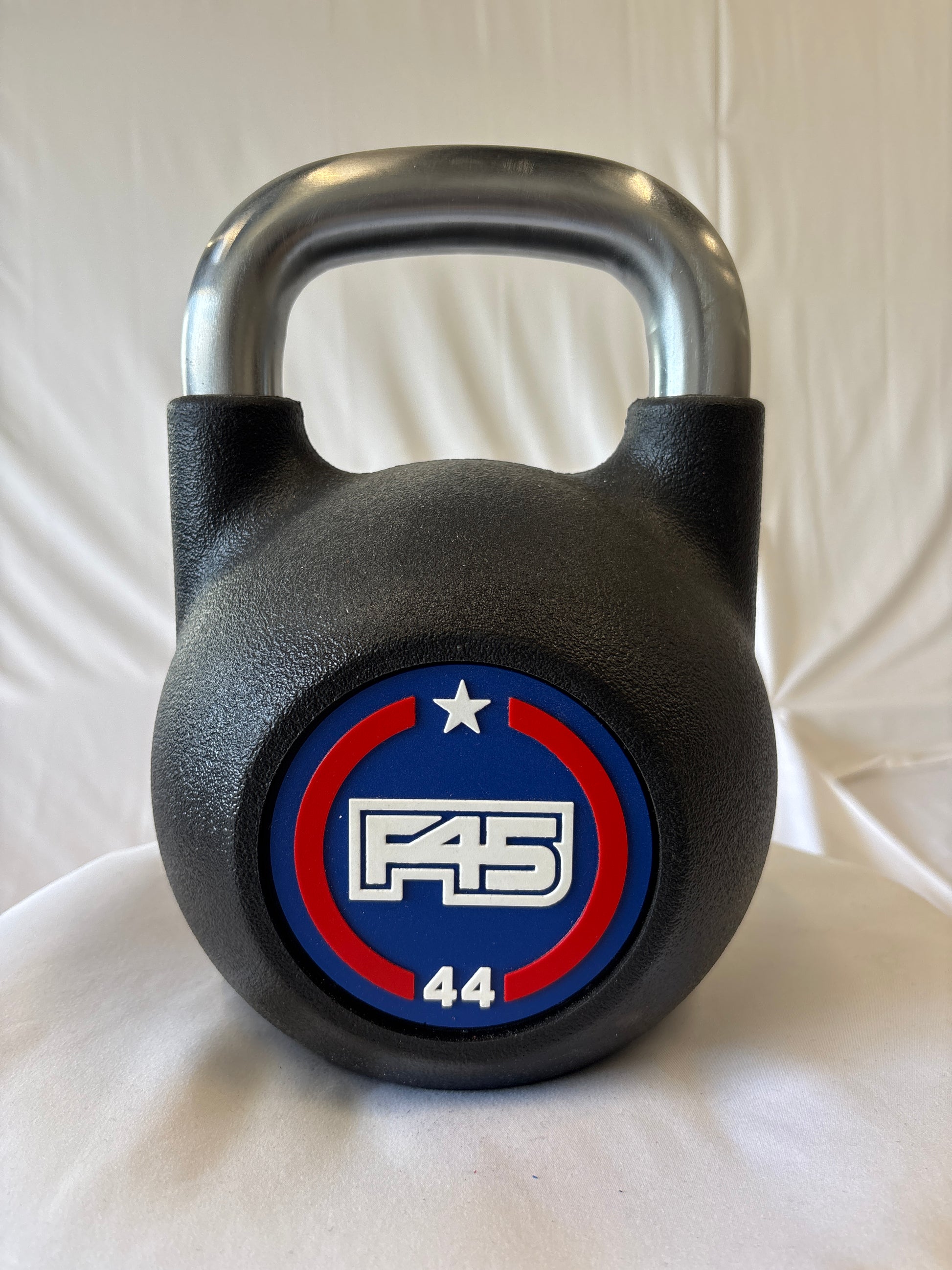 F45 44lb Black with Blue Kettle Bell