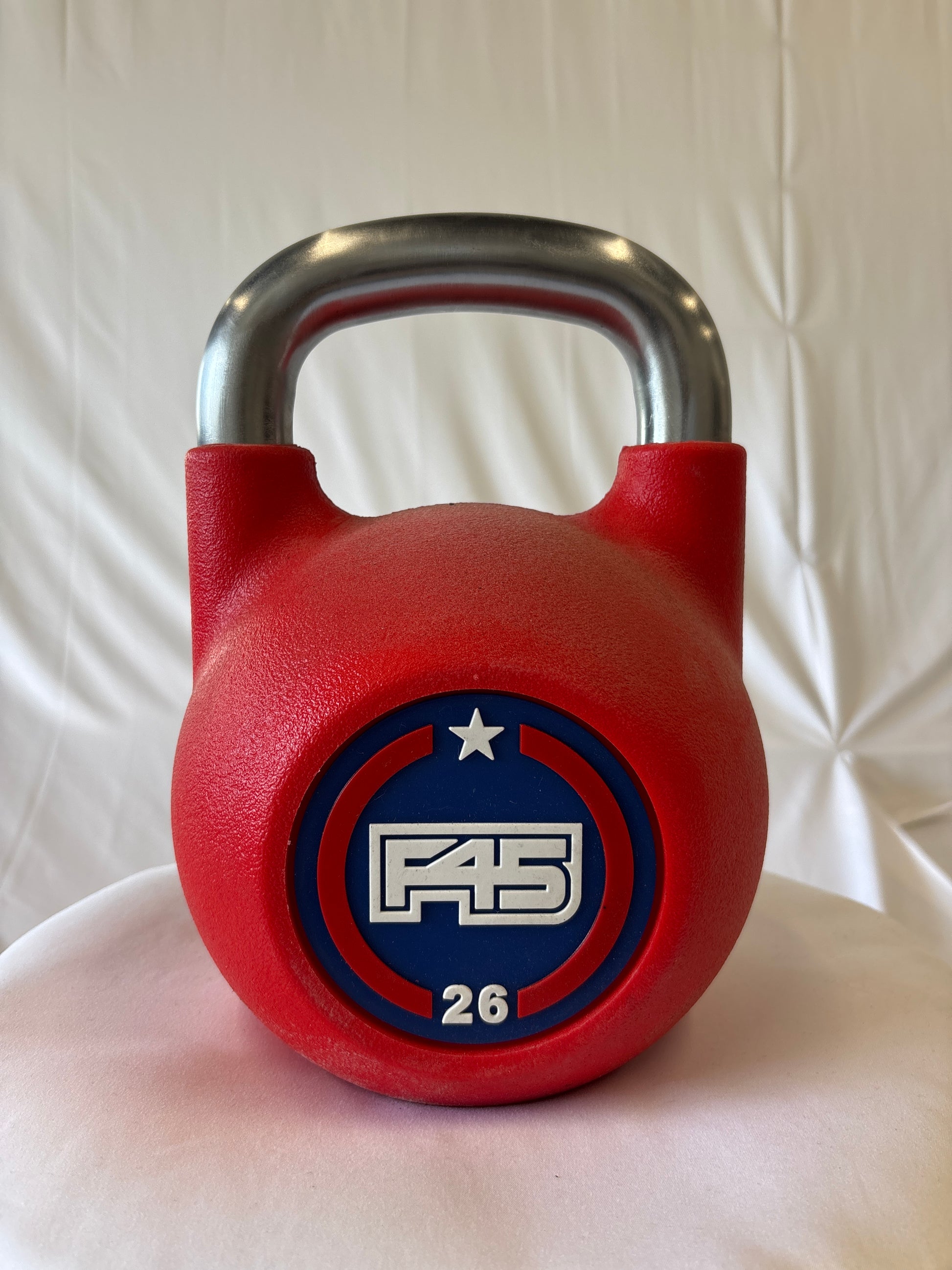 F45 26lb Red Kettle Bell