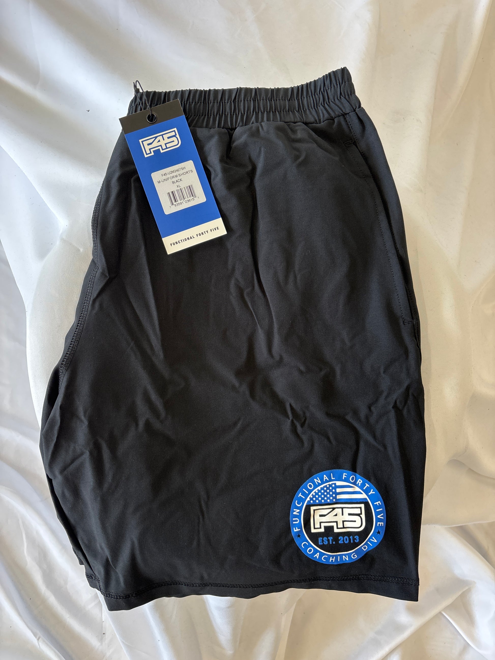 F45 M-Uniform Shorts Black